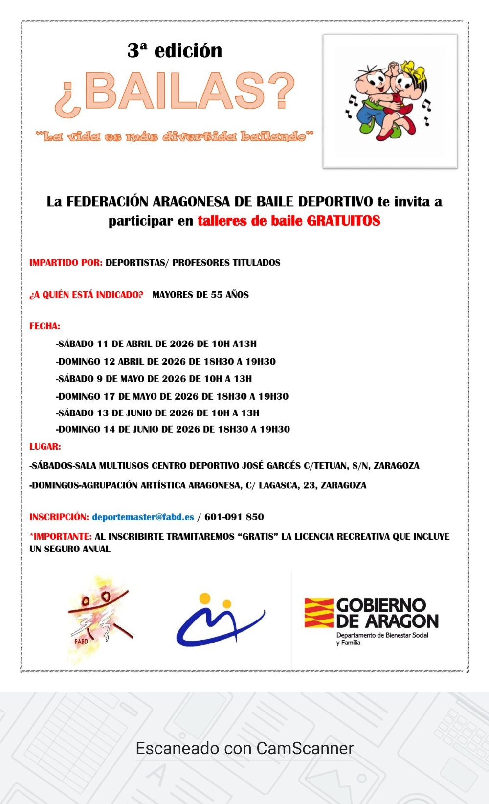 COMIENZO DE LA TERCERA EDICCION DE JUEGOS MASTER  2026