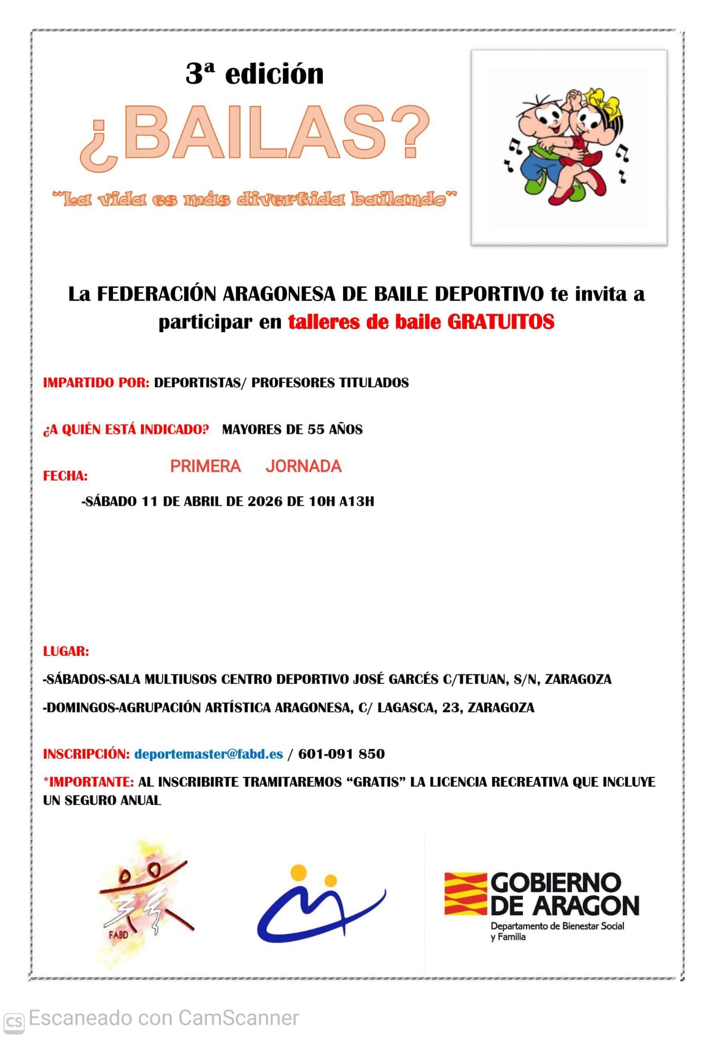 PRIMERA  JORNADA JUEGOS  MASTER   2026