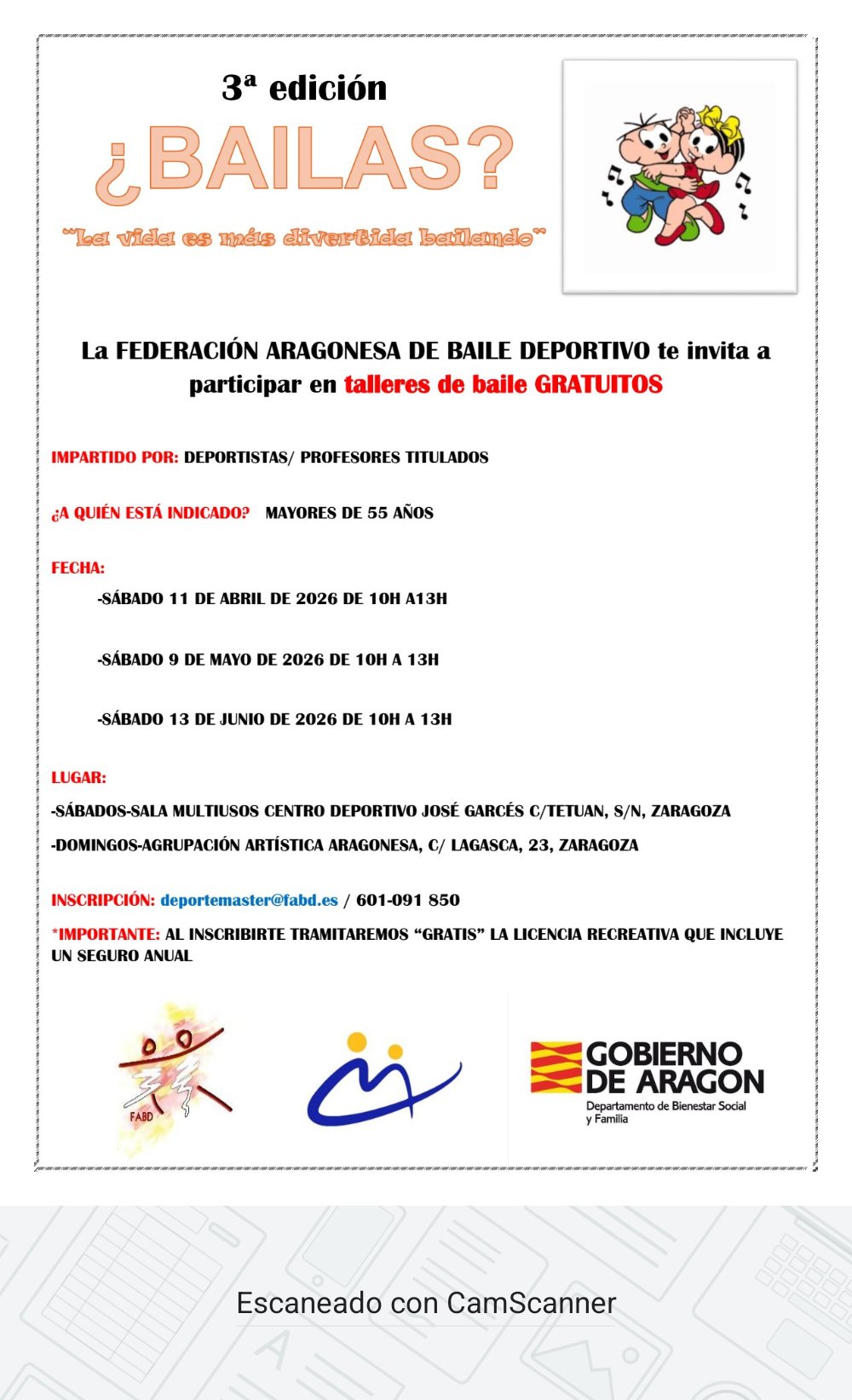 COMIENZO DE LA TERCERA EDICCION DE JUEGOS MASTER  2026